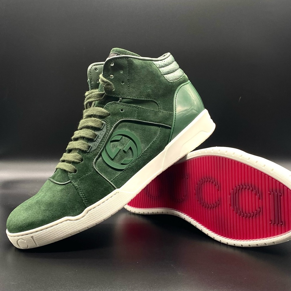***BRAND NEW GUCCI SOFT SUEDE LUXURY HIGH TOPS***